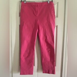Boden Women’s Pants size US 10 L Pink Chinos Cotton Spandex Blend